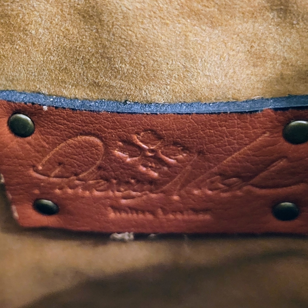 Patricia Nash Brown Italian Leather Crossbody Bag… - image 4